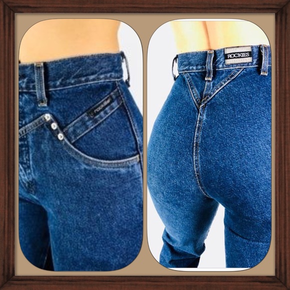 Vintage Denim - Vintage Rockies Blue High Waist Jeans 80’s 90’s